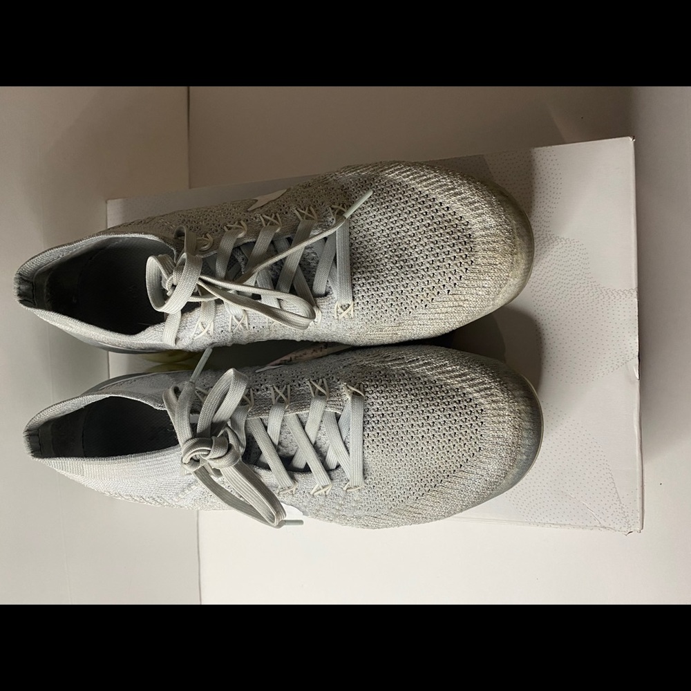 Nike Air Vapormax Flyknit 3 White/Metallic Silver